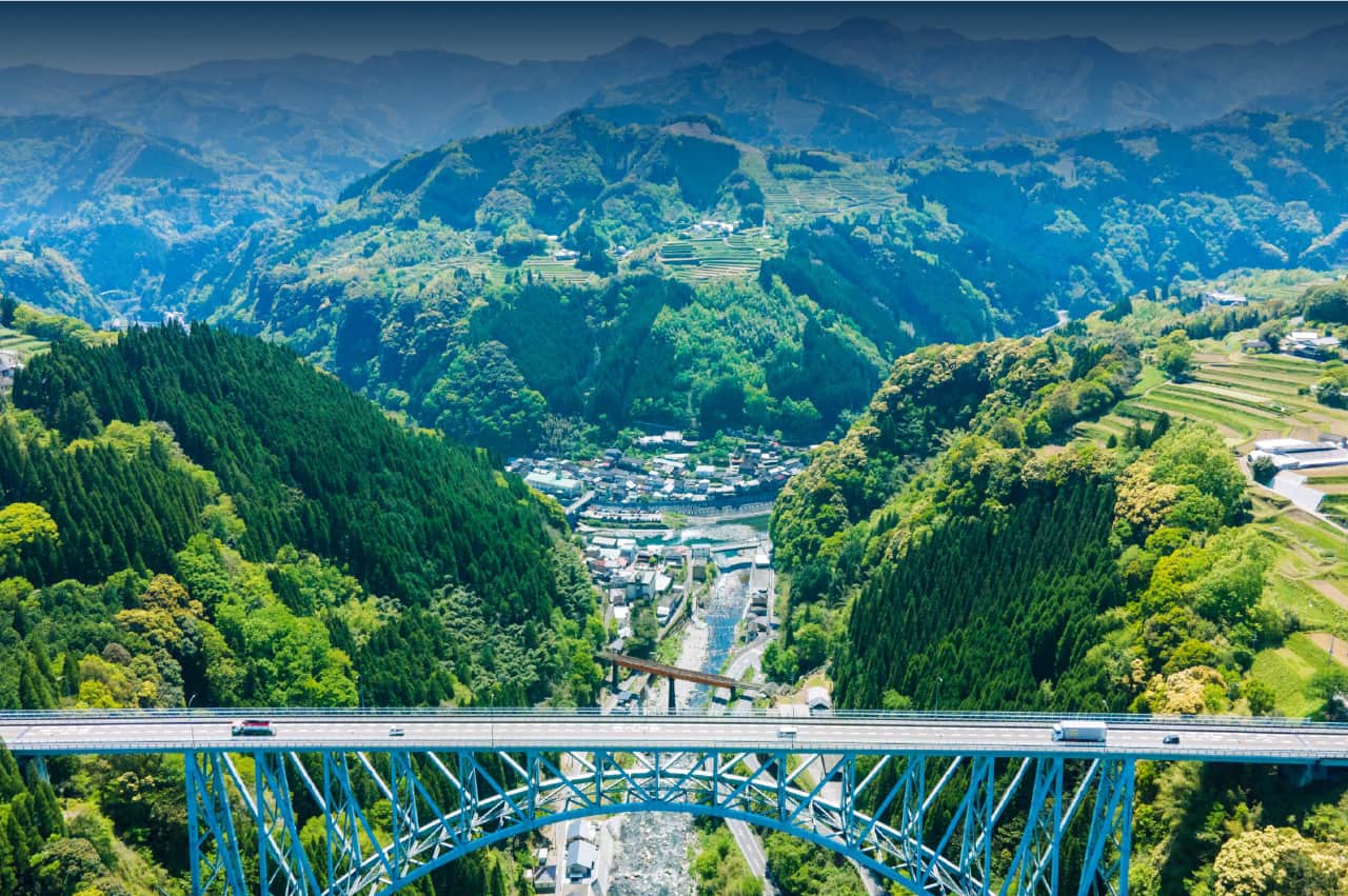 日向往還　日之影町・青雲橋